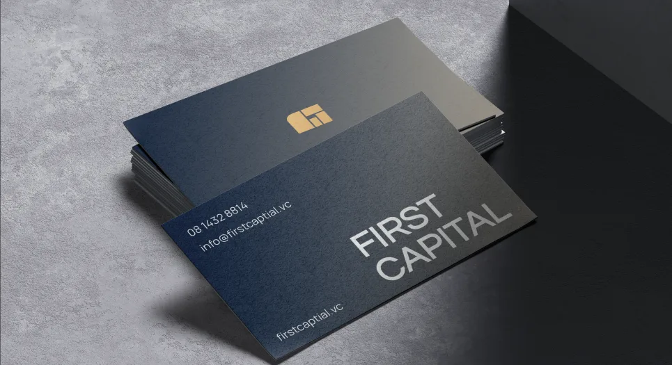 First Capital business cards
