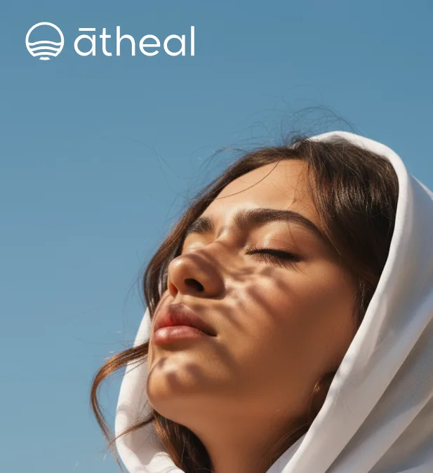 Atheal wellness brand imagery