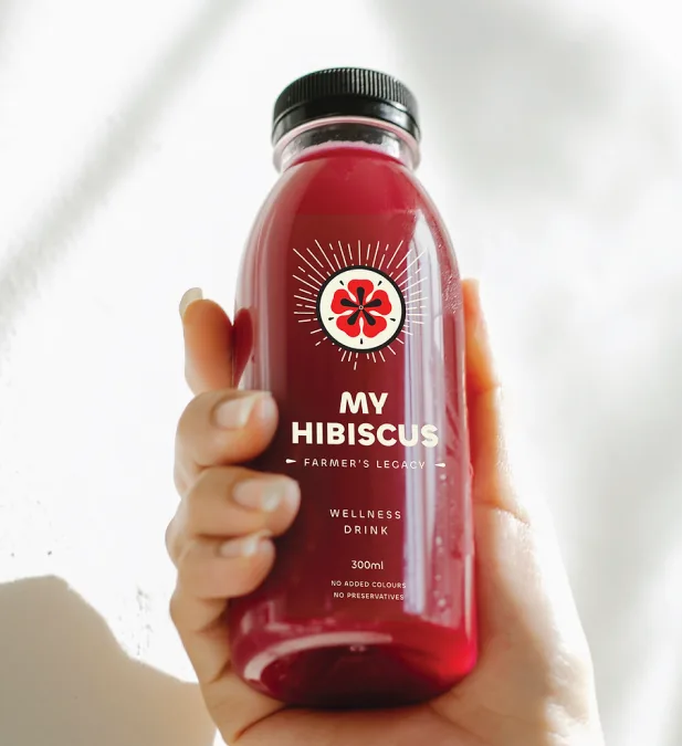 My Hibiscus wellness drink